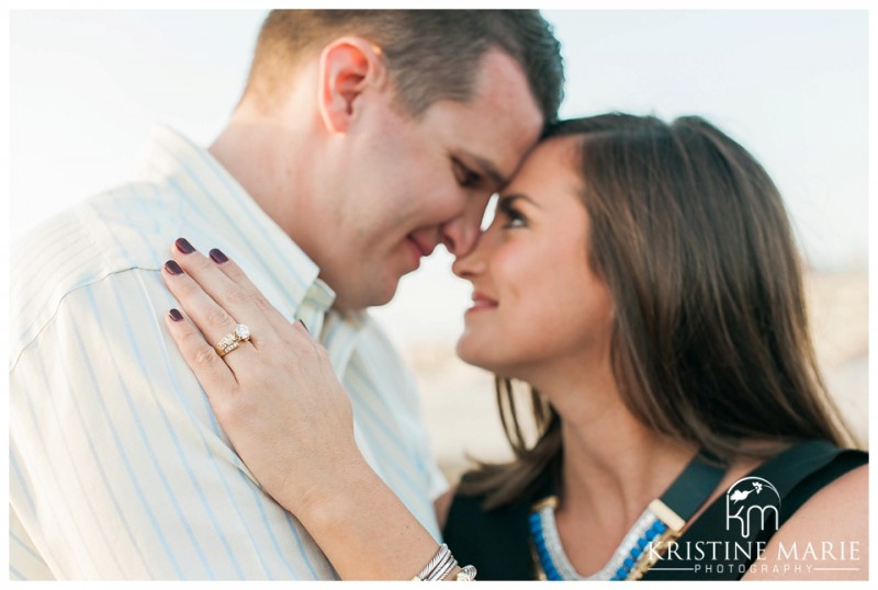 Romantic Hotel Del Coronado Beach Surprise Proposal San Diego Sunset Engagement Photographer | © Kristine Marie Photography | www.kristinemariephotography.com (14)