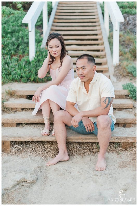 Romantic Sunset Windandsea Beach La Jolla San Diego Engagement Photo | © Kristine Marie Photography www.kristinemariephotography.com (21)