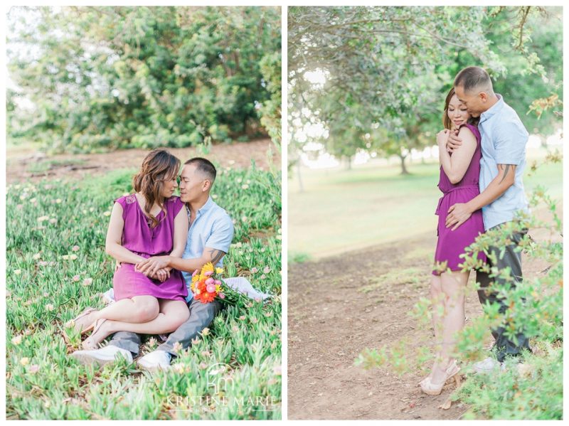 Picnic Kate O Sessions Park | Windandsea Beach La Jolla San Diego Engagement Photo | © Kristine Marie Photography www.kristinemariephotography.com (3)