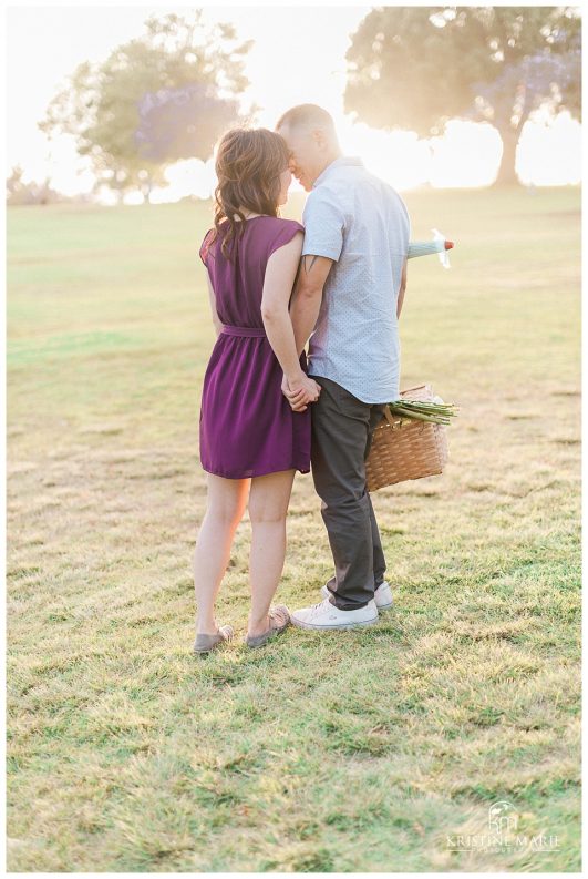 Picnic Kate O Sessions Park | Windandsea Beach La Jolla San Diego Engagement Photo | © Kristine Marie Photography www.kristinemariephotography.com (7)