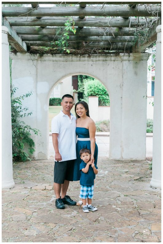 Family of 3 Portraits Presidio Park San Diego Photographer | © Kristine Marie Photography www.kristinemariephotography.com (1)