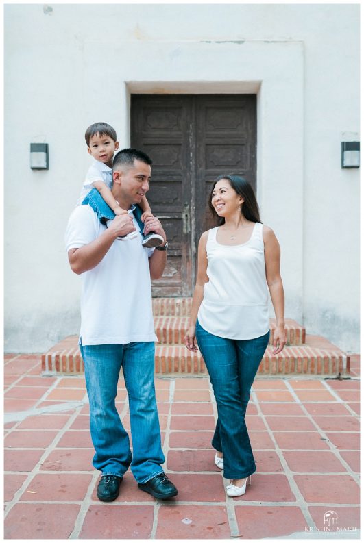 Family of 3 Portraits Presidio Park San Diego Photographer | © Kristine Marie Photography www.kristinemariephotography.com (24)