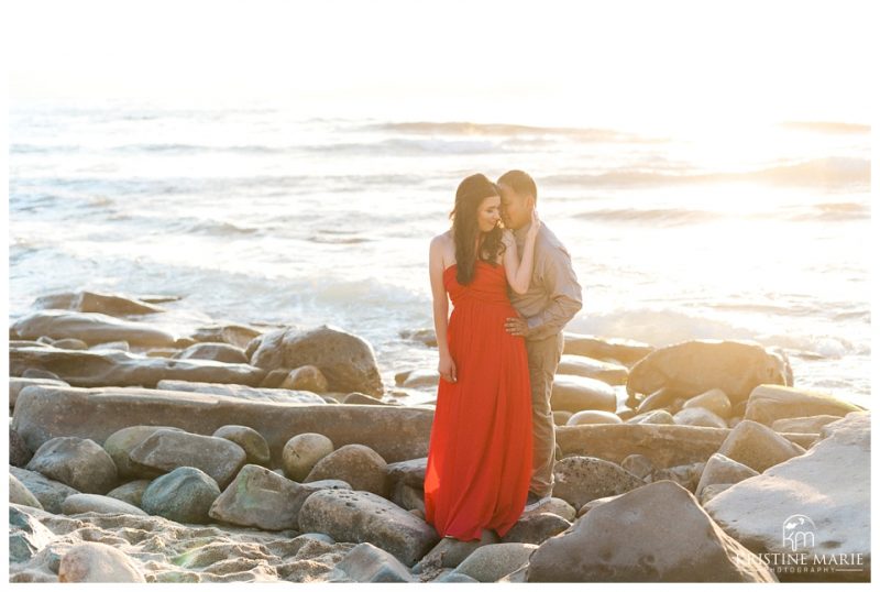 La Jolla Cove Beach Engagement Photos San Diego Photographer | © Kristine Marie Photography | www.kristinemariephotography.com (13)