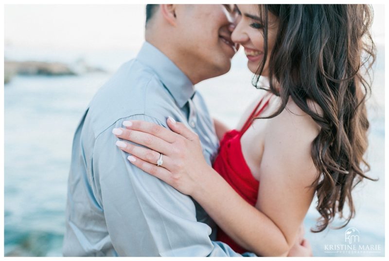 La Jolla Cove Beach Engagement Photos San Diego Photographer | © Kristine Marie Photography | www.kristinemariephotography.com (19)