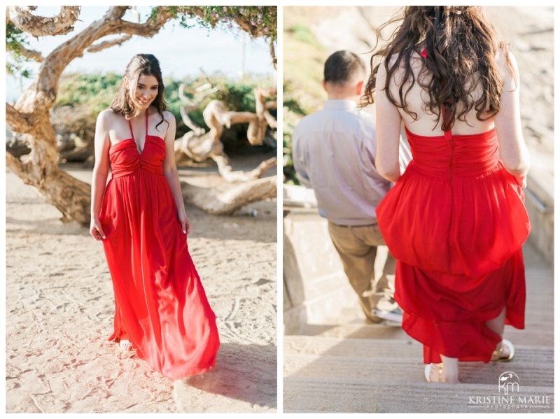 La Jolla Cove Beach Engagement Photos San Diego Photographer | © Kristine Marie Photography | www.kristinemariephotography.com (6)