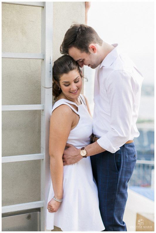 Rooftop Engagement Downtown San Diego Photo| Hilton Bayfront | © Kristine Marie Photography www.kristinemariephotography.com (12)