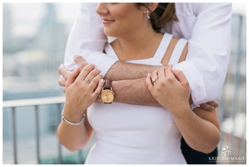 Rooftop Engagement Downtown San Diego Photo| Hilton Bayfront | © Kristine Marie Photography www.kristinemariephotography.com (1)