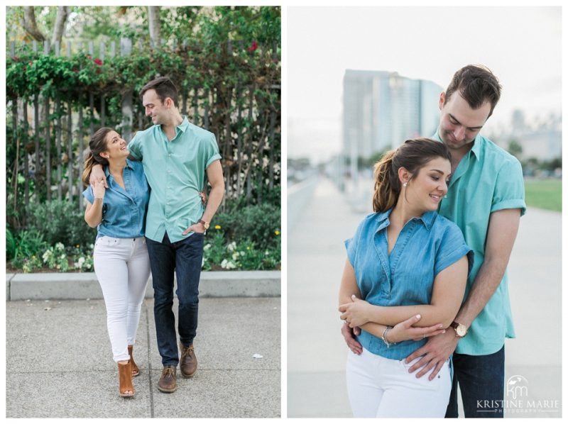 Rooftop Engagement Downtown San Diego Photo| Hilton Bayfront | © Kristine Marie Photography www.kristinemariephotography.com (5)