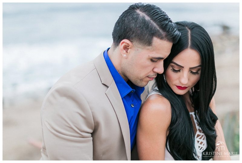 Romantic La Jolla Cove Beach Engagement | San Diego Wedding Photographer | © Kristine Marie Photography www.kristinemariephotography.com (9)