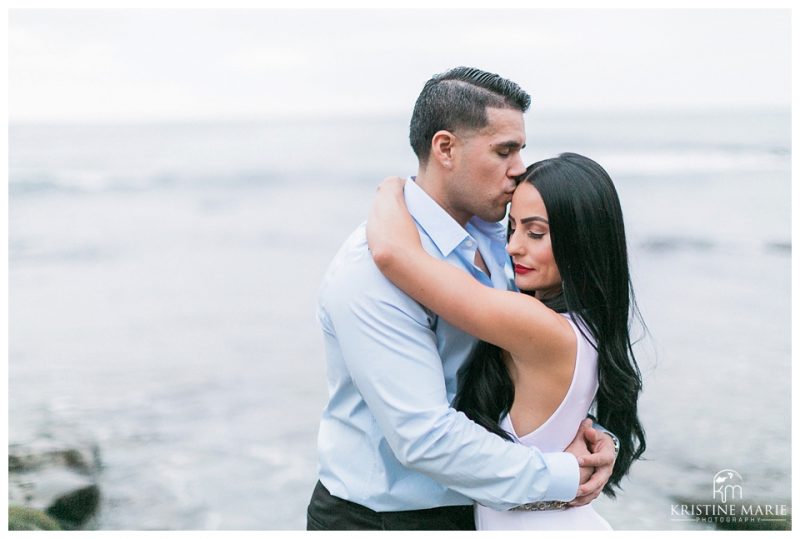 Romantic La Jolla Cove Beach Engagement | San Diego Wedding Photographer | © Kristine Marie Photography www.kristinemariephotography.com (20)