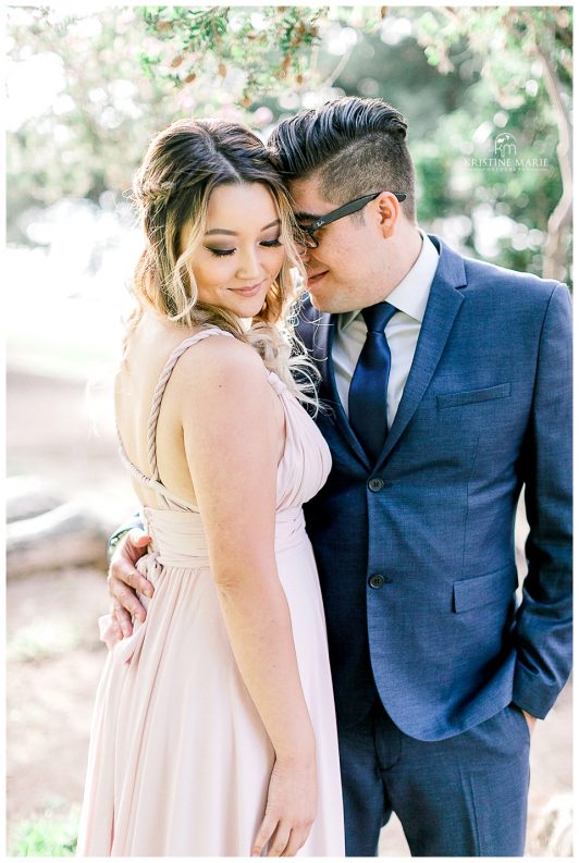 La Jolla Cove beach engagement | San Diego Romantic Wedding Photographer | © Kristine Marie Photography