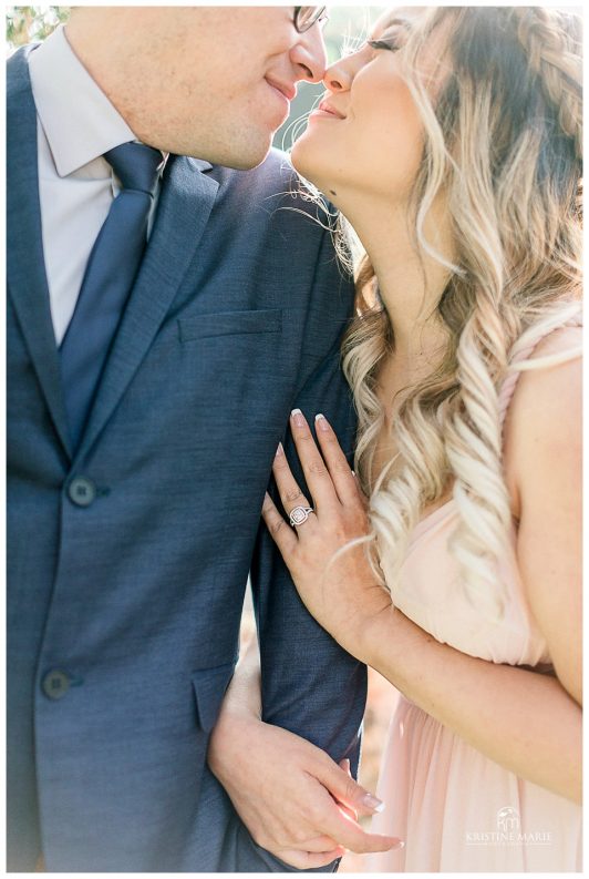 La Jolla Cove beach engagement | San Diego Romantic Wedding Photographer | © Kristine Marie Photography