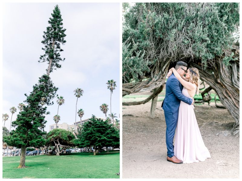 La Jolla Cove beach engagement | San Diego Romantic Wedding Photographer | © Kristine Marie Photography