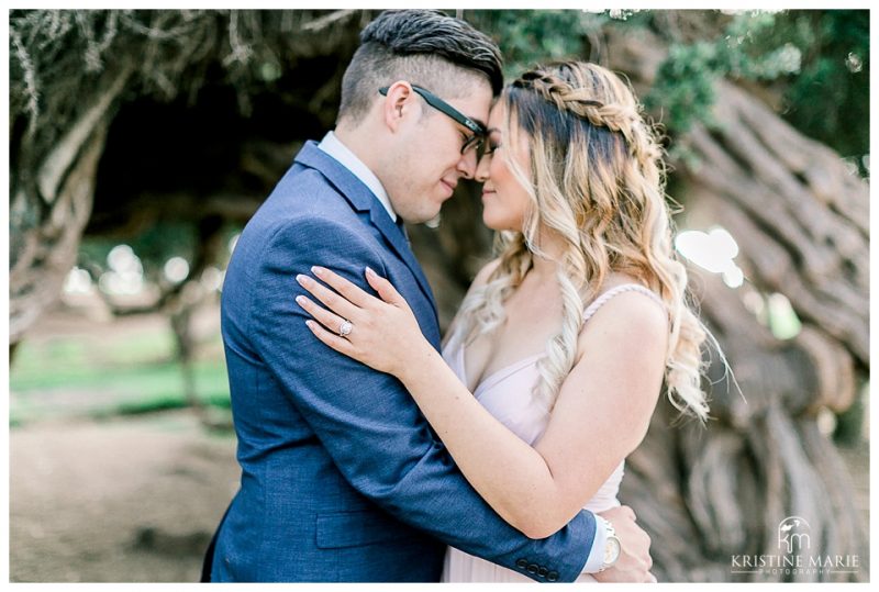 La Jolla Cove beach engagement | San Diego Romantic Wedding Photographer | © Kristine Marie Photography