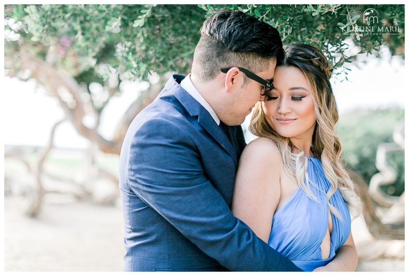 La Jolla Cove beach engagement | San Diego Romantic Wedding Photographer | © Kristine Marie Photography