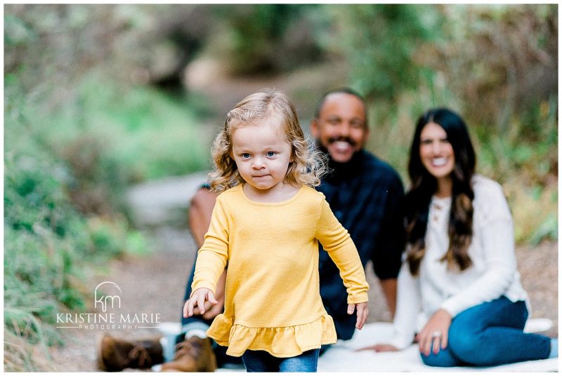 running little girl San Diego Family Photographer | © Kristine Marie Photography | www.kristinemariephotography.com