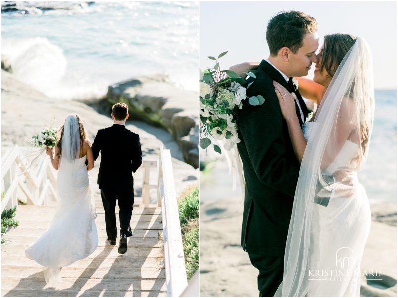 Windandsea beach romantic portraits Darlington House La Jolla Wedding Photo | © Kristine Marie Photography (27)