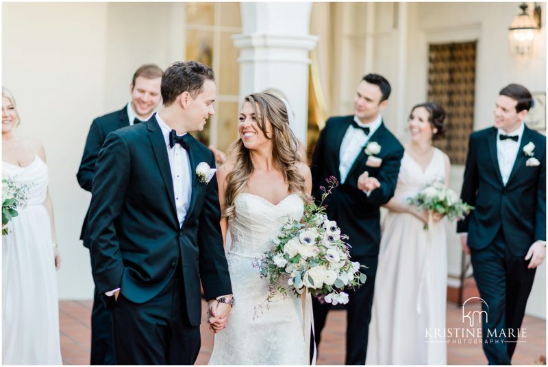 newlyweds Darlington House La Jolla Wedding Photo | © Kristine Marie Photography (38)