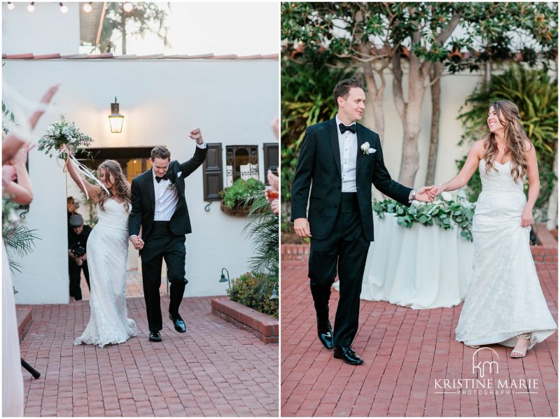 grand entrance Darlington House La Jolla Wedding Photo | © Kristine Marie Photography (55)