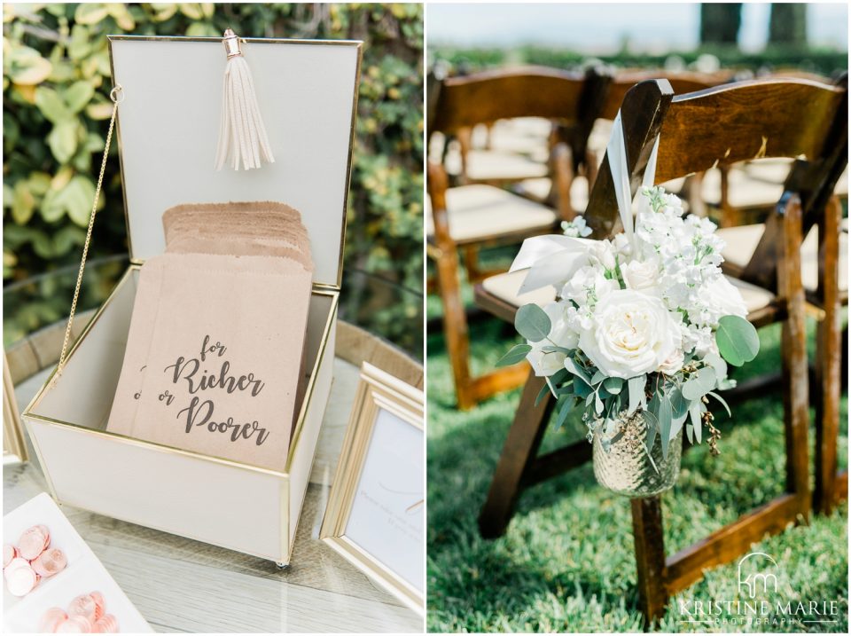 ceremony details Ponte Winery Wedding Photo | Temecula Photographer | © Kristine Marie Photography (48)