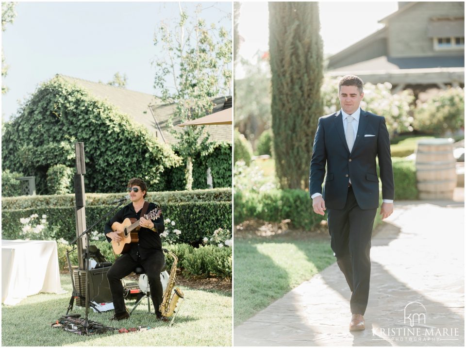 Guitarist ceremony music Ponte Winery Wedding Photo | Temecula Photographer | © Kristine Marie Photography (39)