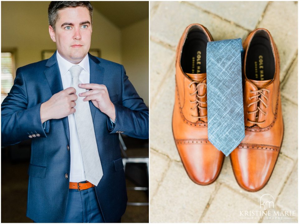 Groom getting ready Ponte Winery Wedding Photo | Temecula Photographer | © Kristine Marie Photography (58)