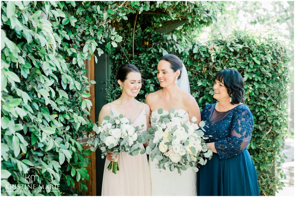 maid of honor and bride's mom Ponte Winery Wedding Photo | Temecula Photographer | © Kristine Marie Photography (55)