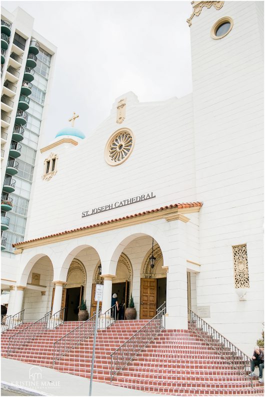  San Diego Wedding Photo | St. Joseph Cathedral | © Kristine Marie Photography (21)