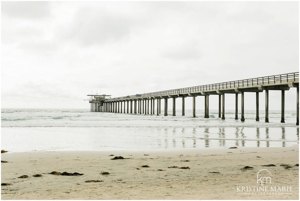 Scripps Pier beach San Diego Wedding Photo | © Kristine Marie Photography (33)