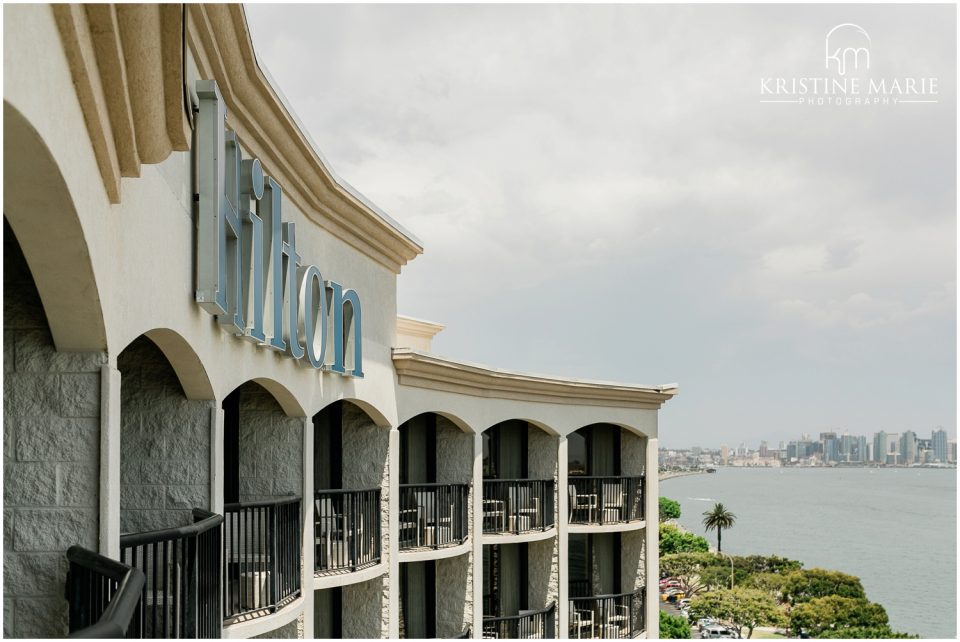 Hilton Harbor Island San Diego Wedding Photo | © Kristine Marie Photography 