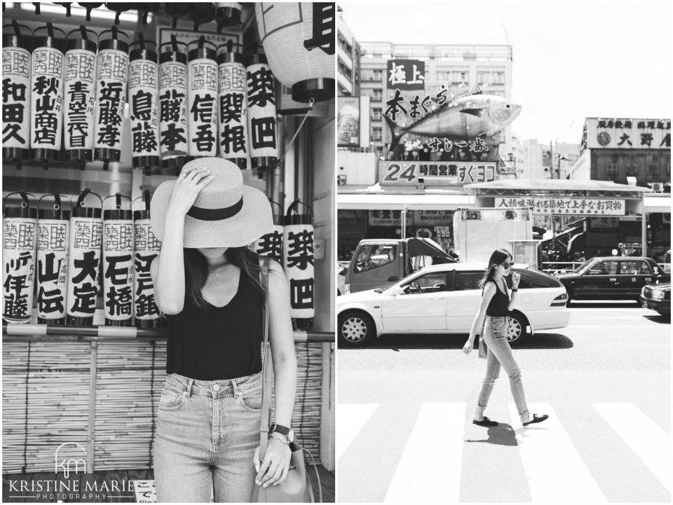 Ginza Tokyo Lifestyle Portrait Photographer Tsukiji Fish Market | Style Blogger