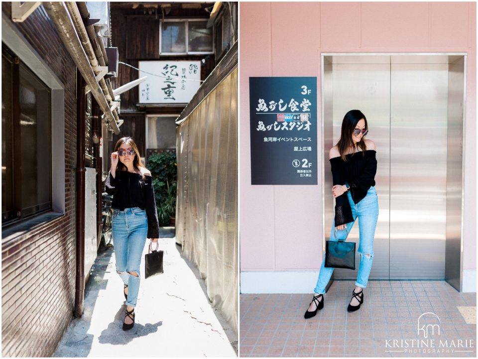 Ginza Tokyo Lifestyle Portrait Photographer Tsukiji Fish Market | Style Blogger