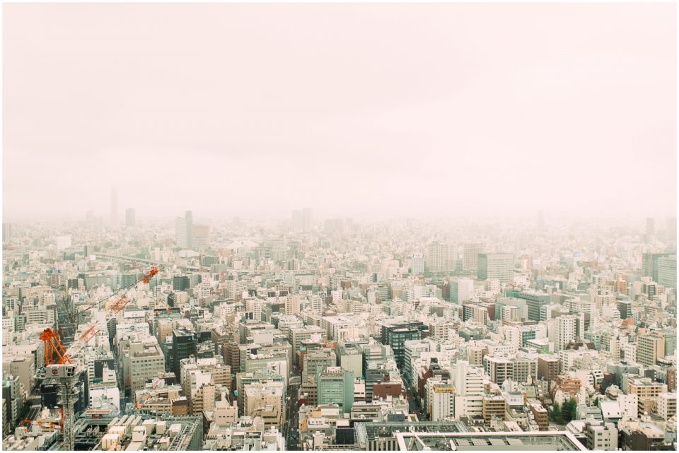 View of Tokyo from Mandarin Hotel | Lifestyle Photographer | © Kristine Marie Photography