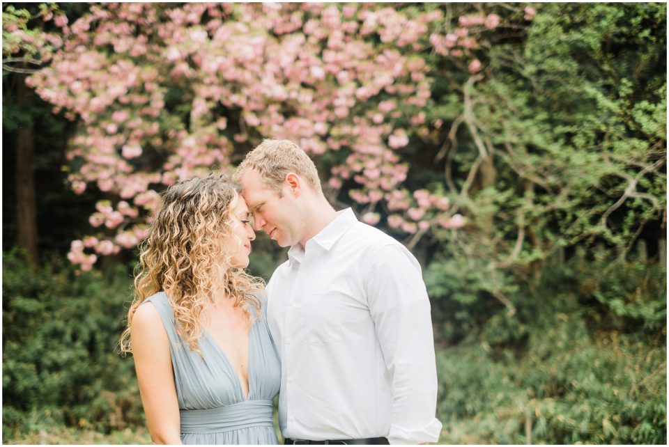 wedding anniversary portraits cherry blossoms | Yokosuka Tokyo Family Couples Photographer | © Kristine Marie Photography 