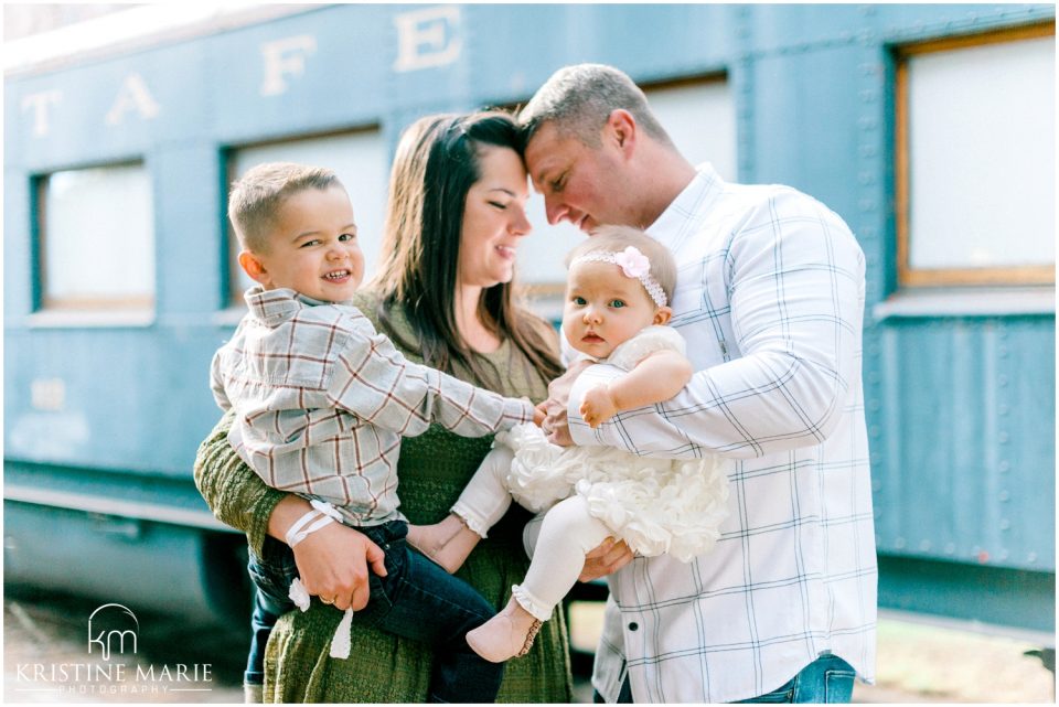 Old Train | Escondido Family Photographer | San Diego Fall Holiday Pictures