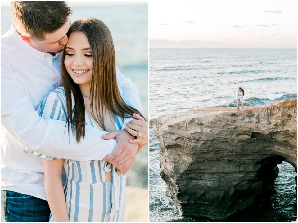 San Diego Engagement Wedding Photographer Sunset Cliffs © Kristine Marie Photography