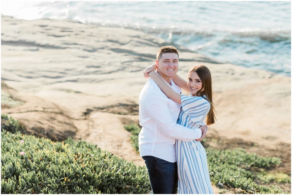 San Diego Engagement Wedding Photographer Sunset Cliffs © Kristine Marie Photography