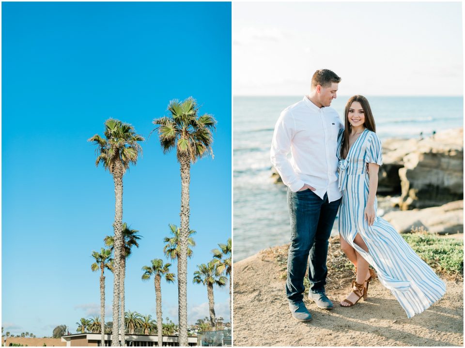 San Diego Engagement Wedding Photographer Sunset Cliffs © Kristine Marie Photography