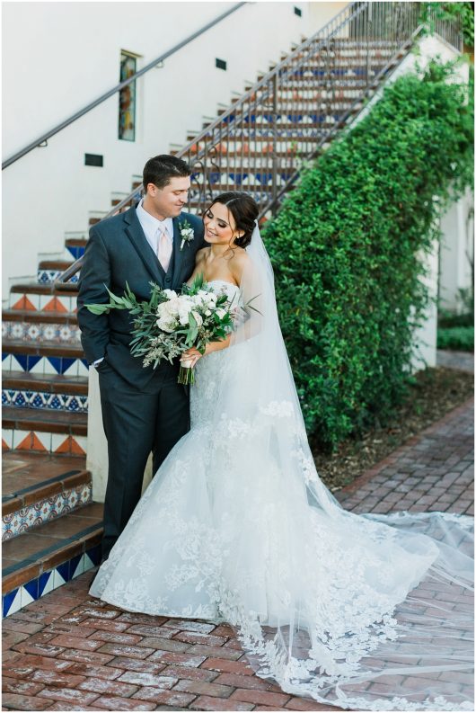 First Look Ponte Inn | Temecula Ponte Winery Wedding Photographer | Kristine Marie Photography