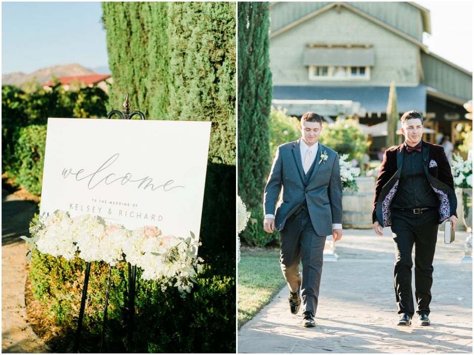 wedding ceremony | Temecula Ponte Winery Wedding Photographer | Kristine Marie Photography