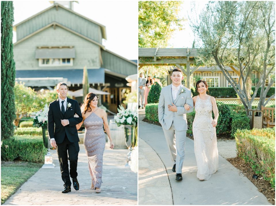 parents of bride and grom | Temecula Ponte Winery Wedding Photographer | Kristine Marie Photography