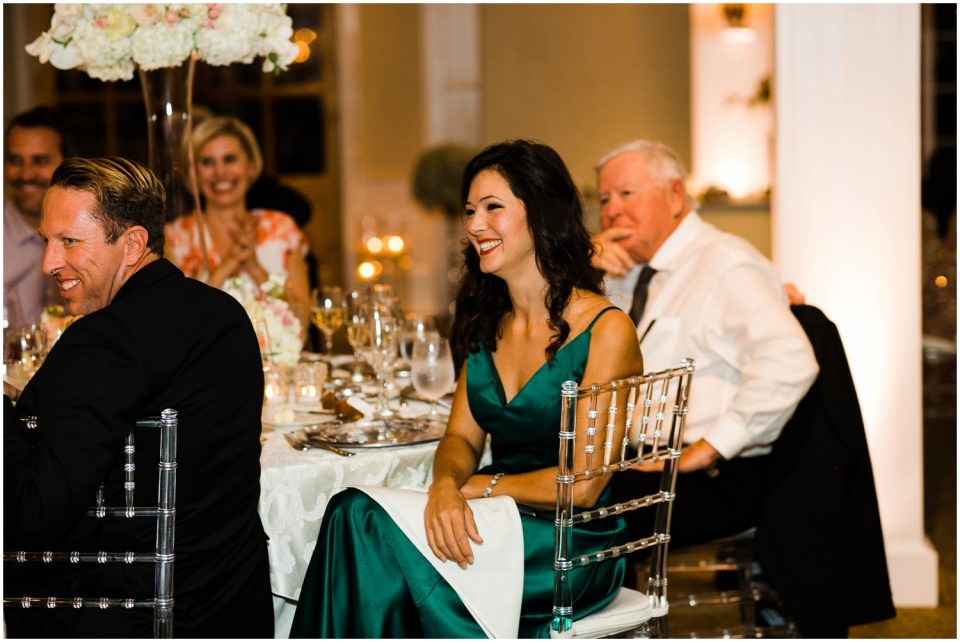 guest laughing photo | Temecula Ponte Winery Wedding Photographer | Kristine Marie Photography