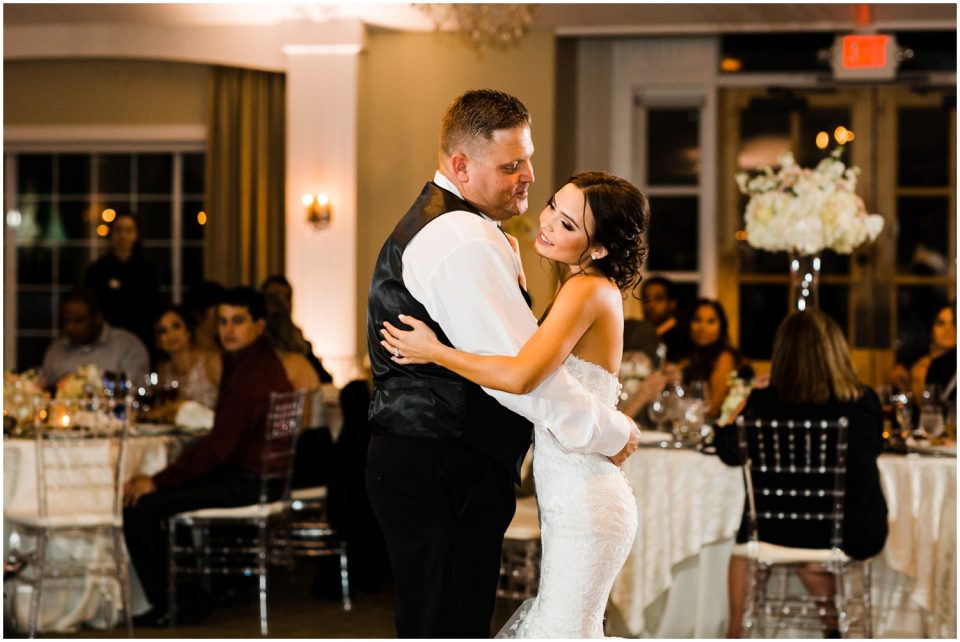 father daughter dance photo | Temecula Ponte Winery Wedding Photographer | Kristine Marie Photography