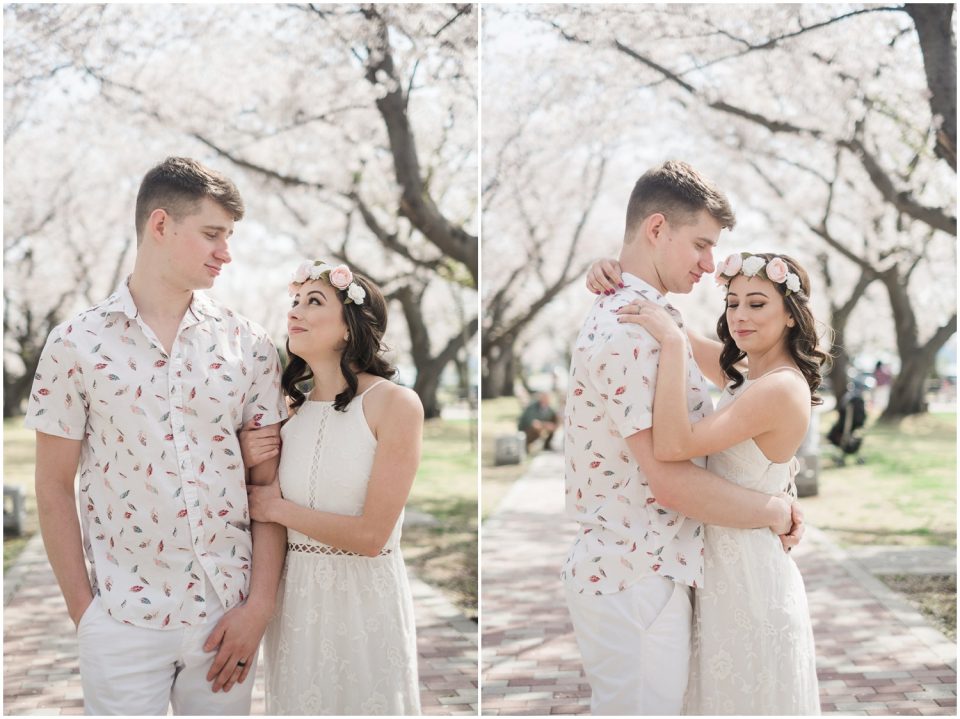 cute young couple | Yokosuka Couple's Photographer | Tokyo Cherry blossom pictures 