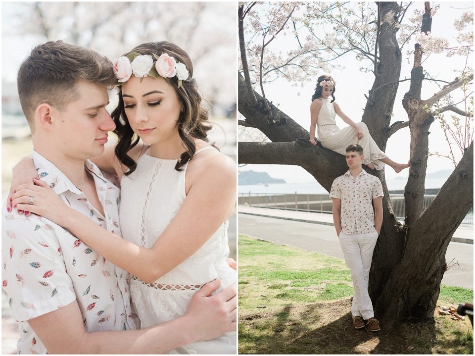 anniversary pictures Yokosuka Couple's Photographer | Tokyo Cherry blossom pictures 