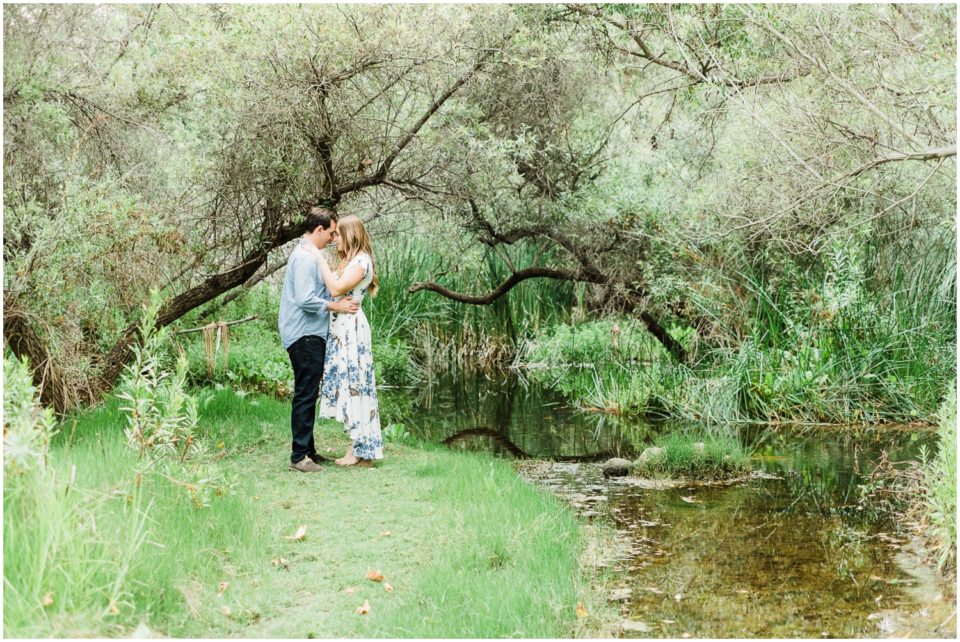 Scenic place for engagement Los Penasquitos Canyon Preserve Engagement Pictures | San Diego Engagement Photographer © Kristine Marie Photography