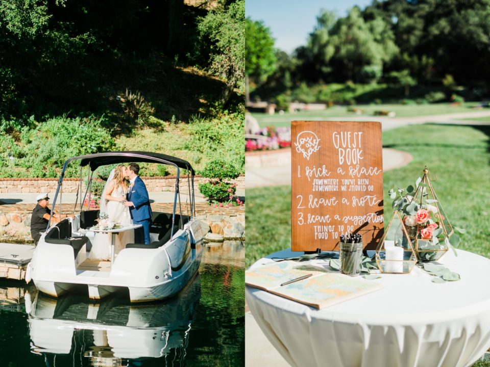 boat ride Los Willows Wedding Photo | Fallbrook San Diego Wedding Photographer | © Kristine Marie Photography (17)