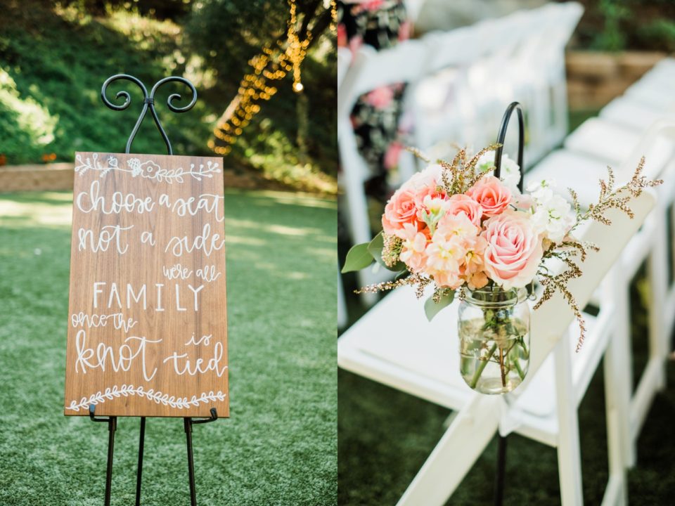 ceremony details Los Willows Wedding Photo | Fallbrook San Diego Wedding Photographer | © Kristine Marie Photography (49)