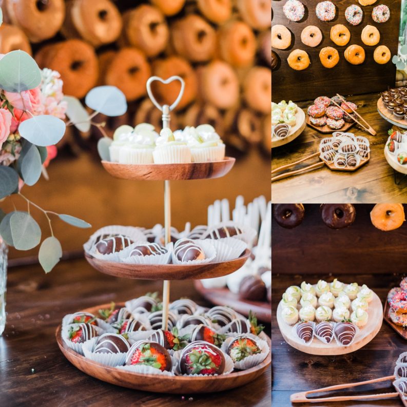 dessert table Los Willows Wedding Photo | Fallbrook San Diego Wedding Photographer | © Kristine Marie Photography (62)