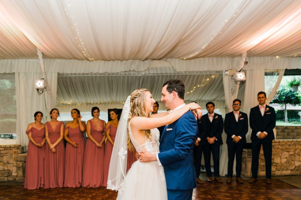 first dance Los Willows Wedding Photo | Fallbrook San Diego Wedding Photographer | © Kristine Marie Photography (64)